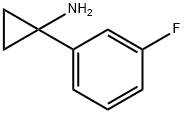 1-(3-플루오로-페닐)-시클로프로필아민 구조식 이미지