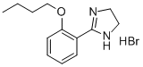 2-(2-BUTOXYPHENYL)-4,5-DIHYDRO-1H-IMIDAZOL-1-IUM BROMIDE 구조식 이미지