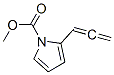 1H-Pyrrole-1-carboxylicacid,2-(1,2-propadienyl)-,methylester(9CI) 구조식 이미지