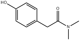 4-(DIMETHYLCARBAMOYLMETHYL)PHENOL 구조식 이미지