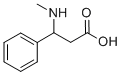 3-메틸아미노-3-페닐-프로피온산 구조식 이미지