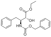 (aR,bS)-rel-alpha-Hydroxy-beta-[[(phenylmethoxy)carbonyl]amino]benzenebutanoic acid Structure