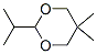 2-isopropyl-5,5-dimethyl-1,3-dioxane Structure