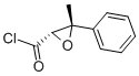 Oxiranecarbonyl chloride, 3-methyl-3-phenyl-, trans- (9CI) Structure