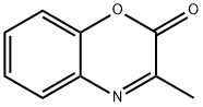 3-Methyl-2H-1,4-benzoxazin-2-one Structure