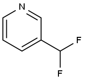 3-(difluoromethyl)pyridine 구조식 이미지