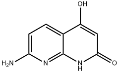 7-AMino-4-hydroxy-1,8-naphthyridin-2(1H)-one 구조식 이미지