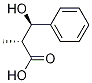 (2R,3R)-3-Hydroxy-2-methyl-3-phenylpropanoic acid 구조식 이미지