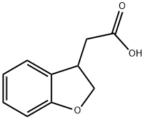 3-BENZOFURANACETIC ACID, 2,3-DIHYDRO- Structure