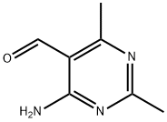 5-피리미딘카르복스알데히드,4-아미노-2,6-디메틸-(9CI) 구조식 이미지
