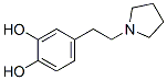 1,2-Benzenediol, 4-[2-(1-pyrrolidinyl)ethyl]- (9CI) 구조식 이미지
