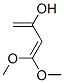 1,3-Butadien-2-ol, 4,4-dimethoxy- (9CI) Structure