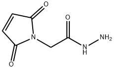 1H-Pyrrole-1-aceticacid,2,5-dihydro-2,5-dioxo-,hydrazide(9CI) 구조식 이미지
