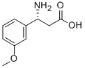 (R)-3-AMINO-3-(3-METHOXY-PHENYL)-PROPIONIC ACID Structure