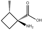 시클로부탄카르복실산,1-아미노-2-메틸-,(1S,2S)-(9CI) 구조식 이미지