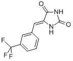 5-(m-(Trifluoromethyl)benzylidene)hydantoin Structure