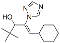 alpha-tert-butyl-beta-(cyclohexylmethylene)-1H-1,2,4-triazol-1-ethanol  Structure