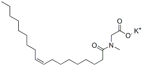 칼륨(Z)-N-메틸-N-(1-옥소-9-옥타데세닐)아미노아세테이트 구조식 이미지