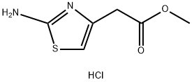 2-AMINO-4-(METHOXYCARBONYLMETHYL)THIAZOLE, HYDROCHLORIDE Structure
