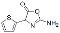 5(4H)-Oxazolone,  2-amino-4-(2-thienyl)- 구조식 이미지