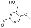 3-HYDROXYMETHYL-4-METHOXY-BENZALDEHYDE Structure