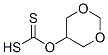 카르보디티오산,O-1,3-디옥산-5-일에스테르(9CI) 구조식 이미지