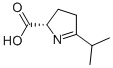 2H-Pyrrole-2-carboxylicacid,3,4-dihydro-5-(1-methylethyl)-,(S)-(9CI) Structure