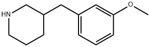 3-(3-METHOXY-BENZYL)-PIPERIDINE Structure