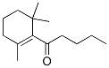 1-(2,6,6-trimethyl-1-cyclohexen-1-yl)pentan-1-one Structure