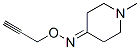 4-피페리디논,1-메틸-,O-2-프로피닐옥심(9CI) 구조식 이미지