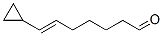 6-Heptenal,7-cyclopropyl-,(6E)-(9CI) Structure