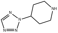 Piperidine, 4-(2H-tetrazol-2-yl)- (9CI) Structure