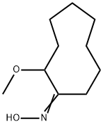 사이클로노나논,2-메톡시-,옥심(9CI) 구조식 이미지