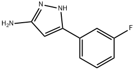 766519-89-5 5-(3-FLUORO-PHENYL)-2H-PYRAZOL-3-YLAMINE