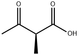 Butanoic acid, 2-methyl-3-oxo-, (2S)- (9CI) Structure