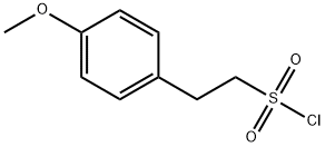 2-(4-METHOXYPHENYL)ETHANESULFONYL CHLORIDE Structure
