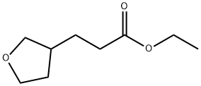3-(tetrahydro-furan-3-yl)-propionic acid ethyl ester Structure