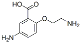 Benzoic acid, 5-amino-2-(2-aminoethoxy)- (9CI) Structure