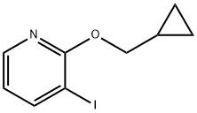 2-циклопропилметокси-3-йодпиридин структурированное изображение