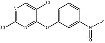 2,5-dichloro-4-(3-nitrophenoxy)pyriMidine Structure