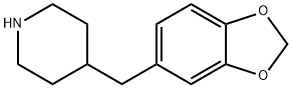 4-BENZO[1,3]DIOXOL-5-YLMETHYL-PIPERIDINE Structure
