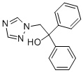 1,1-Diphenyl-2-(1H-1,2,4-triazol-1-yl)ethanol 구조식 이미지