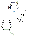 2-(2-Chlorobenzyl)-1-(1H-1,2,4-triazol-1-yl)-3,3-dimethyl-2-butanol 구조식 이미지