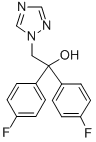 1,1-bis(4-fluorophenyl)-2-(1,2,4-triazol-1-yl)ethanol 구조식 이미지