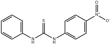 1-(4-NITROPHENYL)-3-PHENYL-2-THIOUREA 구조식 이미지