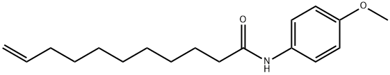 N-(4-Methoxyphenyl)-10-undecenamide Structure