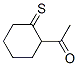 2-Acetylcyclohexanethione Structure