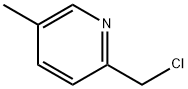 Pyridine, 2-(chloromethyl)-5-methyl- (6CI,7CI,8CI,9CI) 구조식 이미지