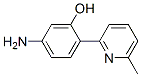 Phenol, 5-amino-2-(6-methyl-2-pyridinyl)- (9CI) Structure