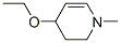 피리딘,4-에톡시-1,2,3,4-테트라하이드로-1-메틸-(9CI) 구조식 이미지